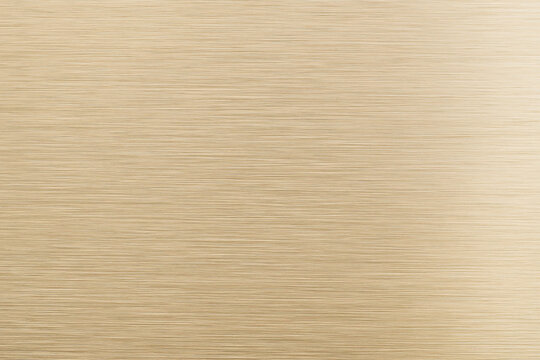 Brushed gold metal texture background with horizontal lines