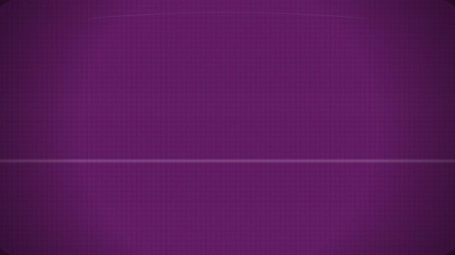 High-quality purple aesthetic video overlay featuring authentic analog TV grain, static noise, and horizontal scan lines for a retro CRT monitor look.