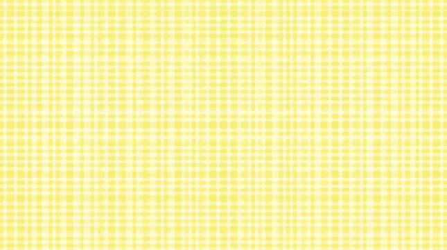 Vibrant yellow and white gingham checkered seamless pattern, ideal for seasonal spring or summer textile designs, picnic tablecloths, rustic fabric prints, and kitchen wallpaper backgrounds.