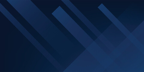 Obraz premium Abstract background gradient dark navy blue banner simple abstract