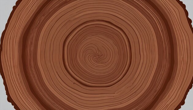 Close-up view of polished wooden floor texture with red center.