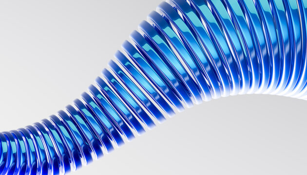 3D Technology Flow Tube with flexible connection structure