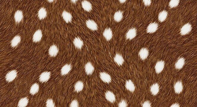 seamless deer fur pattern