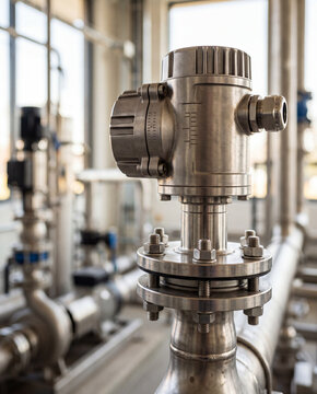 Precision Industrial Flow Meter for Process Automation