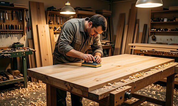 carpenter at work