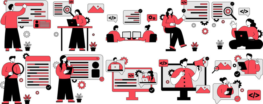 Software Development Illustration
