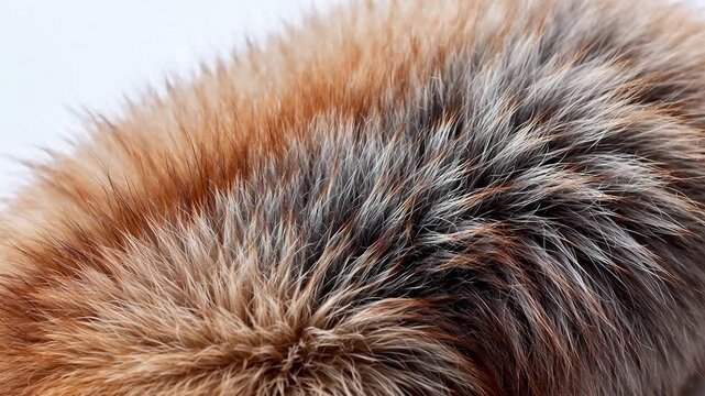 Closeup of animal fur texture