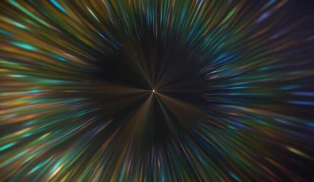 Radiant Lens Flare Halo Light Burst