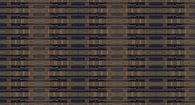 a light micrograph of a microprocessor's pipelined floating-point unit