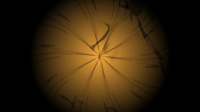 abstract fractal background with rays
