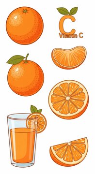 Sunburst Symphony: A Citrus Ode to Vitality