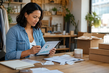 Fototapeta premium Small Business Financial Management