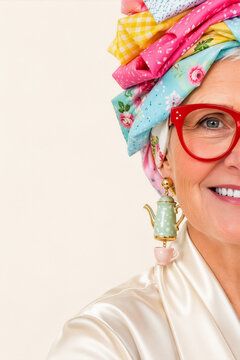 Schrille Seniorin