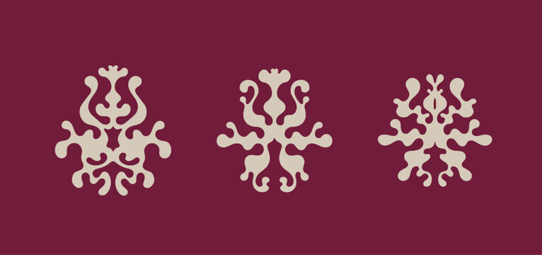 Rorschach Morphism Fluid Shapes