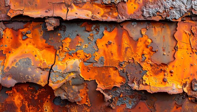 Abstract close-up of layered autumnal rock formations.