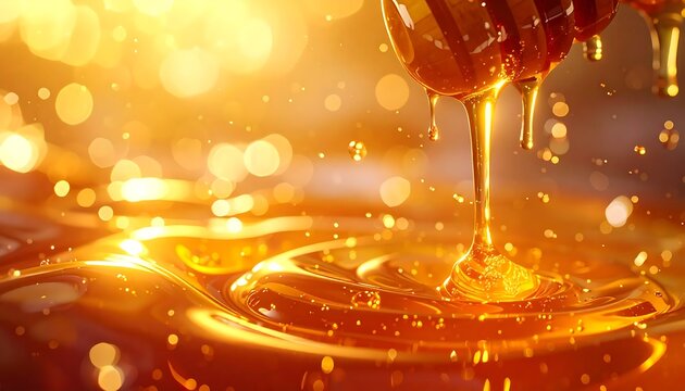 Golden champagne bubbles in crystal flute glass.