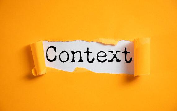 Concept of context. Business Social Conceptual Context.