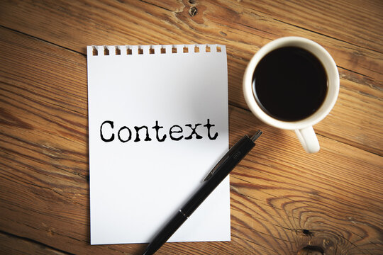 Concept of context. Business Social Conceptual Context.
