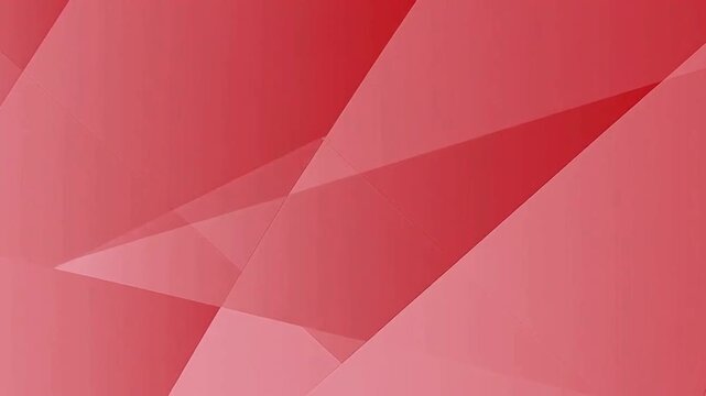 Abstract Gradient Red background with polygonal shapes. Animated looped business animation for Halloween, event, birthday party backdrop. Random moving soft geometric line