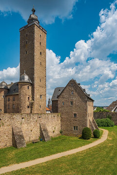 Steinau Castle in Steinau an der Stra&szlig;e in the Main-Kinzig district in Hesse
