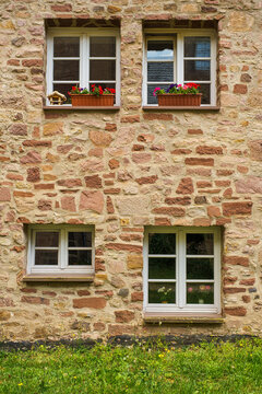 Steinau Castle in Steinau an der Stra&szlig;e in the Main-Kinzig district in Hesse

