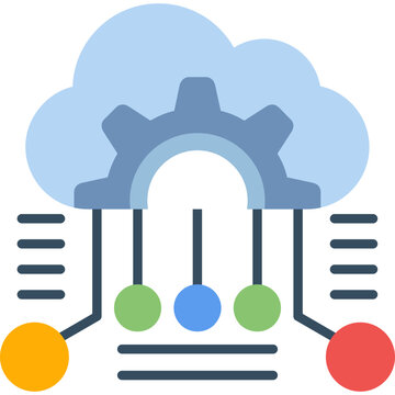 API Integration Icon Vector Element