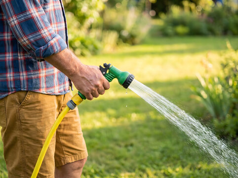 How to Water Your Garden Efficiently with a Hose | Best Garden Hose Spray Nozzles for Plants | Summer Lawn Care and Garden Irrigation Tips | Watering Vegetable Gardens Step-by-Step