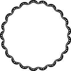 Fototapeta premium Elegant Circle Border