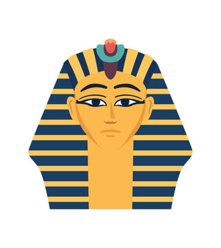  mask of the Ancient Egyptian pharaoh Tutankhamun, Ancient Egypt