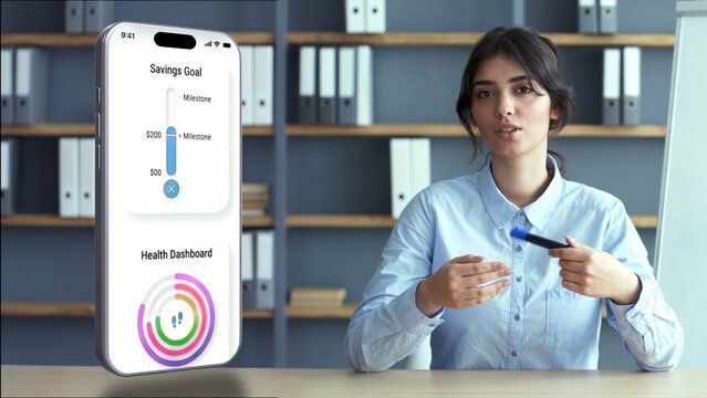Phone Screen Scroll Mockup