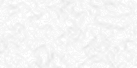 white topography map geography relief diagram texture design. Topography white background and black line world map texture design. Lines Topographic contour lines grid map seamless pattern. © MDFAIMIDULISLAM