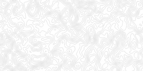 white topography map geography relief diagram texture design. Topography white background and black line world map texture design. Lines Topographic contour lines grid map seamless pattern. © MDFAIMIDULISLAM