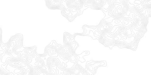 white topography map geography relief diagram texture design. Topography white background and black line world map texture design. Lines Topographic contour lines grid map seamless pattern. © MDFAIMIDULISLAM