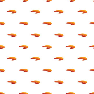Pickled ginger gari slices creating a seamless food background pattern