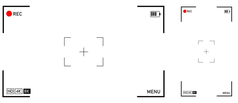 Video recoding screen design for mobile and destop for video editing