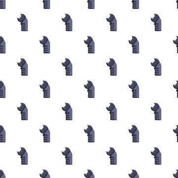 Stun gun icons repeating in a white background defense pattern