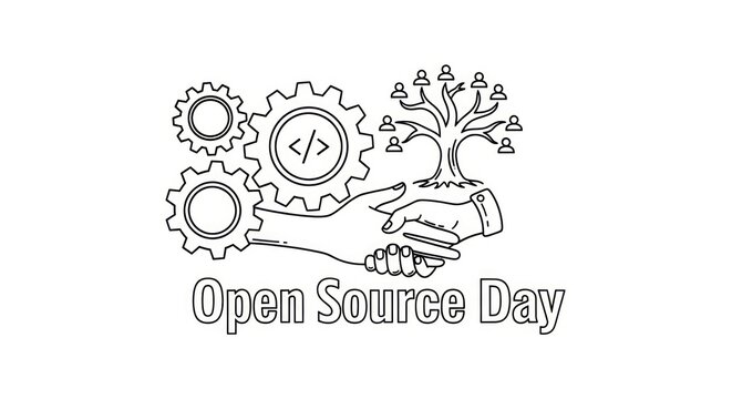Open source technology collaboration innovation.