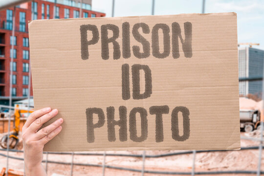 "Prison ID Photo" Inmate mugshot upon entry. PRISON. ID. PHOTO. MUGSHOT. ENTRY.