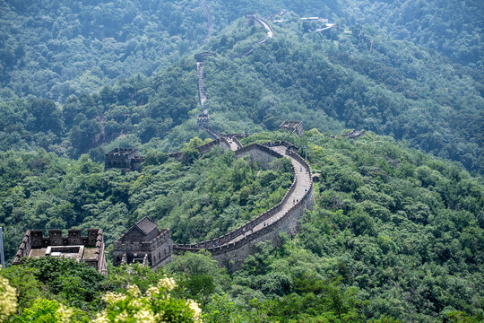 Wielki Mur, Chiński Mur, Pekin, Chiny, Great Wall, chiński, 