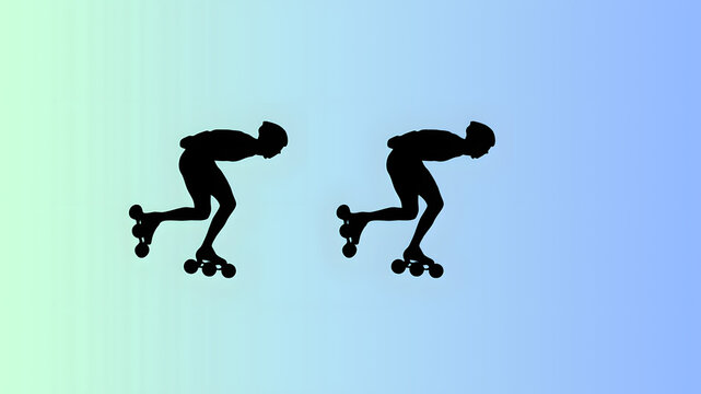 silhouette of a jumping man