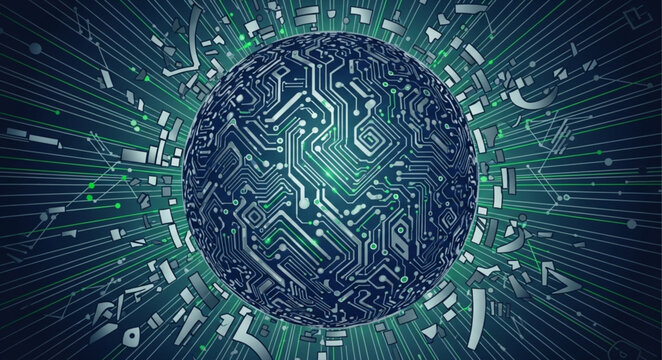 binary code background