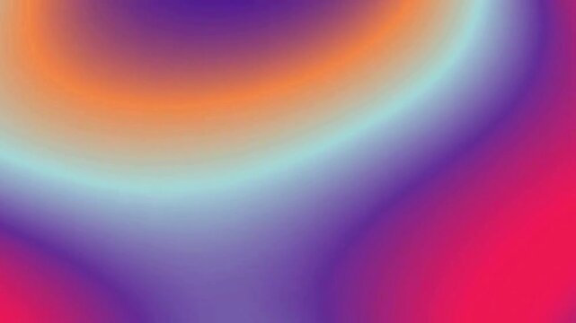 Abstract Color Waves Motion In Soft Gradient Setting