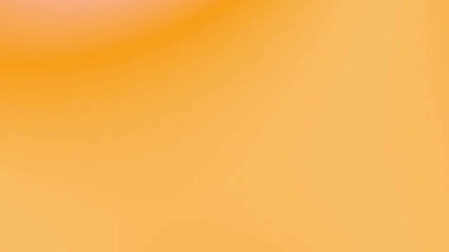 Abstract Warm Gradient Scene Inert Light Moving Across Soft Orange Canvas