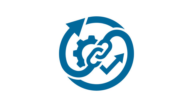 Gear Cogwheel Cycle Icon Symbol.