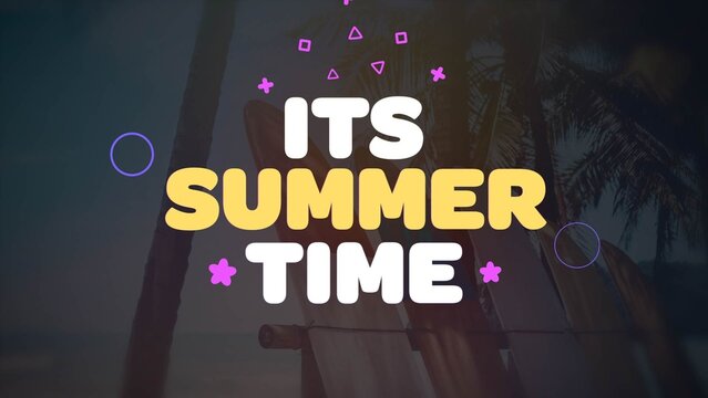 Colorful Summer Title 02