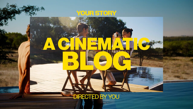 Travel Vlog Style Media Slideshow