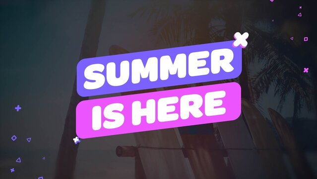 Colorful Summer Title 03