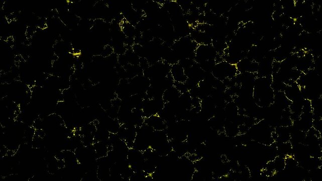 Digital particles light of mountain in space. Movement of Si-fi background. Cyberspace of future big data stream. Wave flow and social networking. Space particles lighting ball and connected lines.