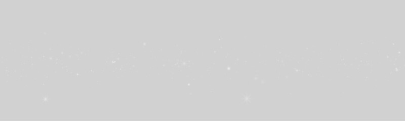 Obraz premium Radiant white snowflakes shimmer with delicate highlights and crystal-clear glow. Fine glitter fills the scene with winter charm. Perfect for transparent vector.
