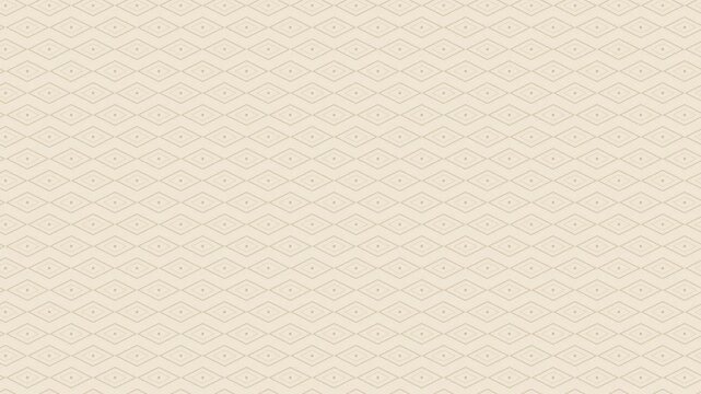 Beige hanabishi japanese diamond lattice pattern seamless loop traditional background